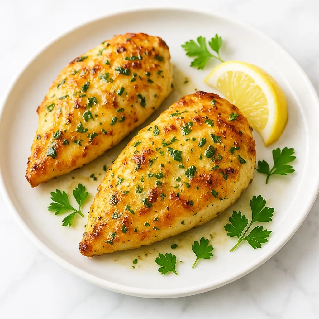 Crispy Lemon Herb Chicken