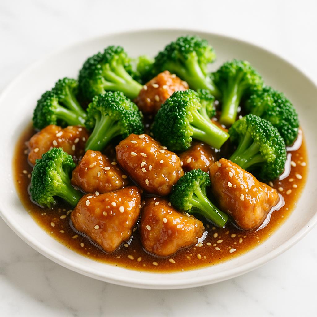 Honey Garlic Chicken & Broccoli